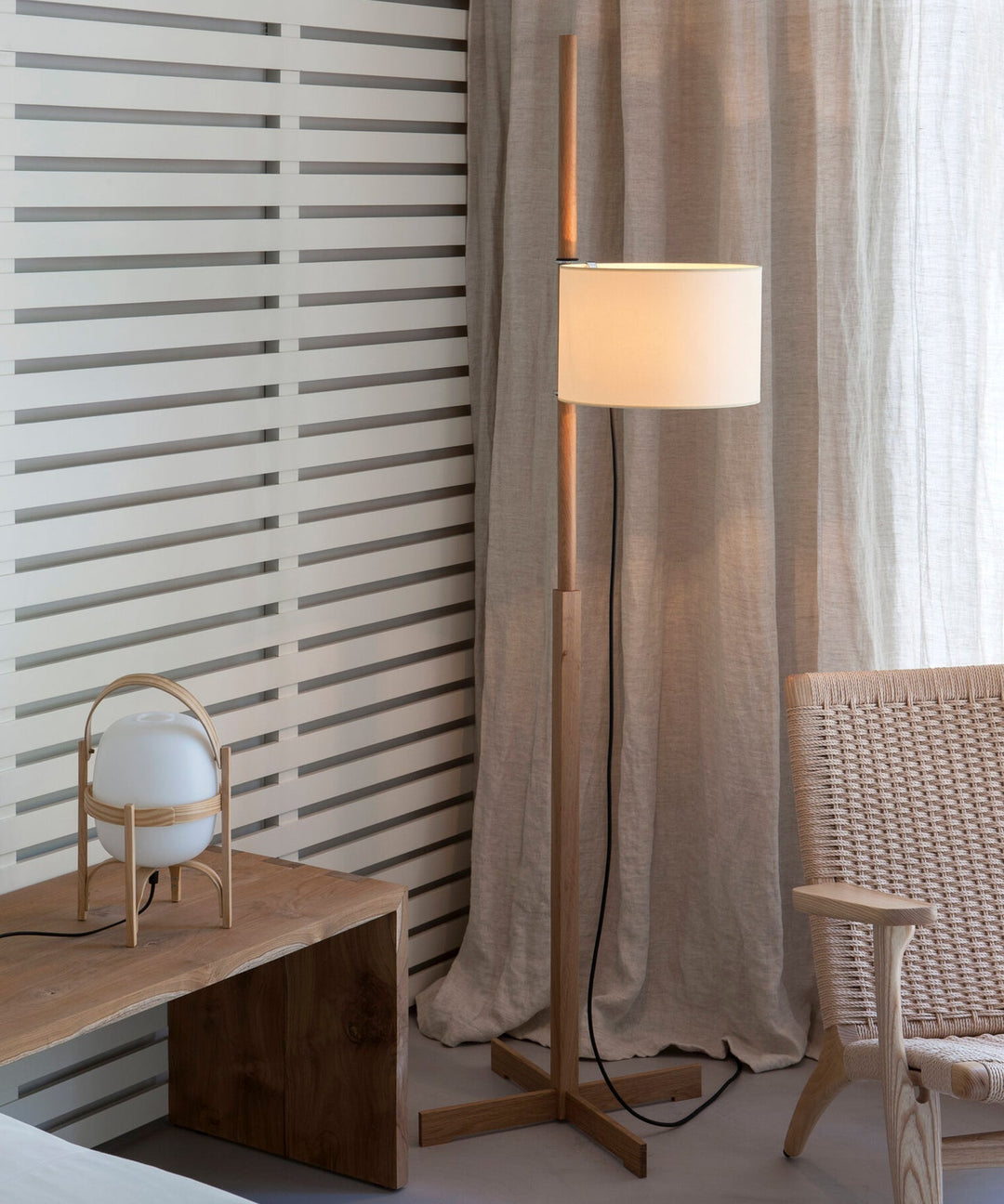 Lampa podłogowa Wood Tmm