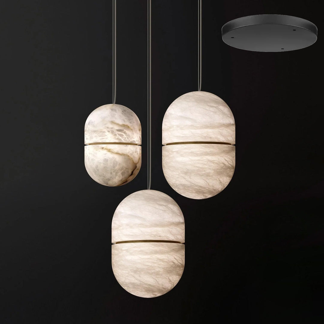Lampa wisząca YUM Alabaster