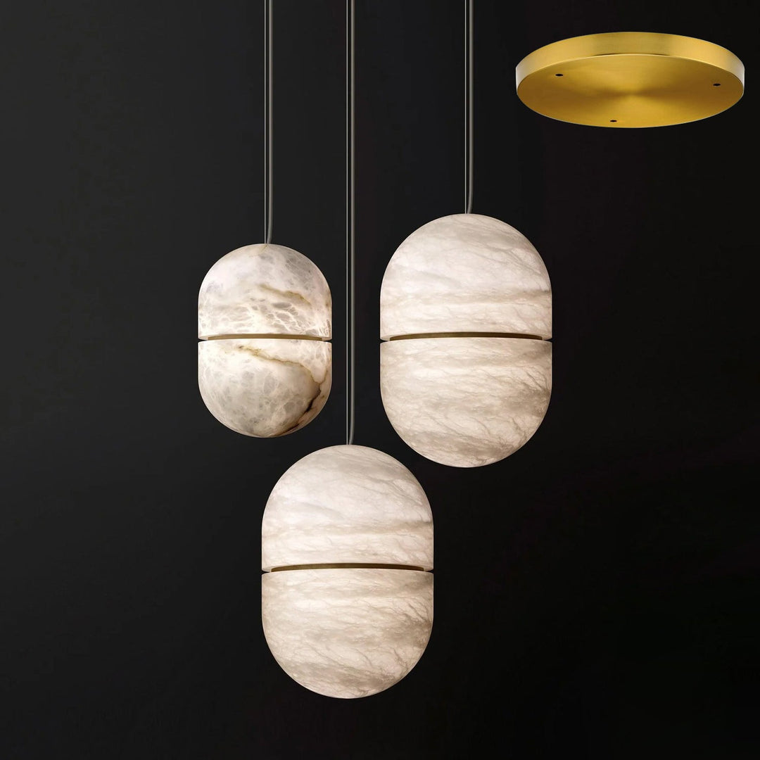 Lampa wisząca YUM Alabaster