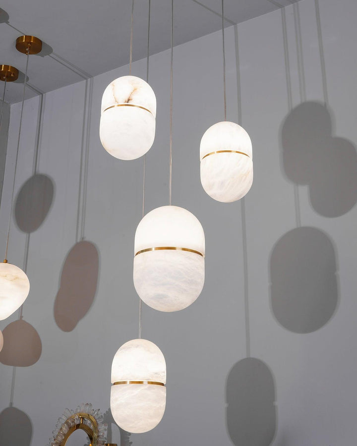 Lampa wisząca YUM Alabaster