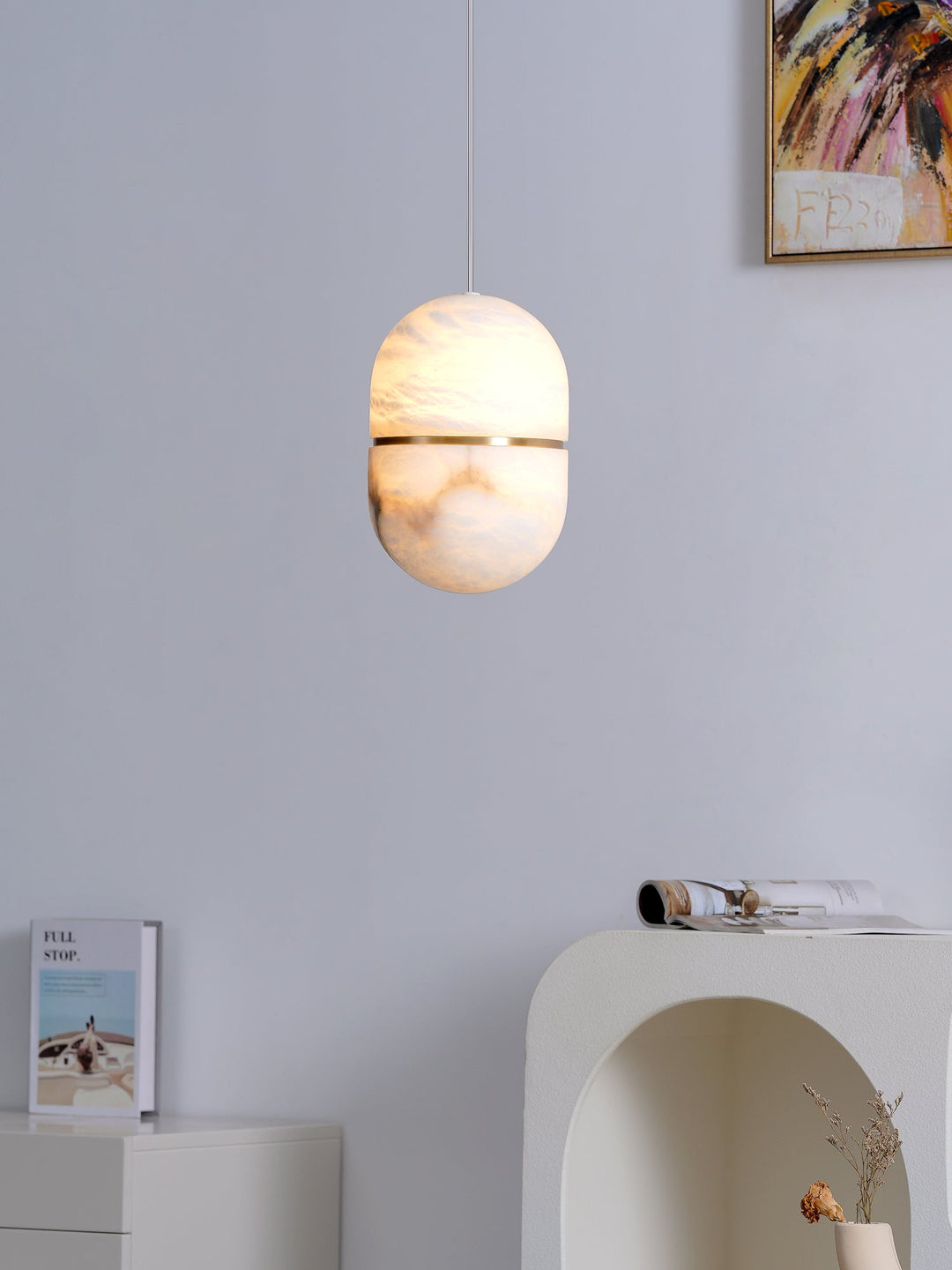 Lampa wisząca YUM Alabaster