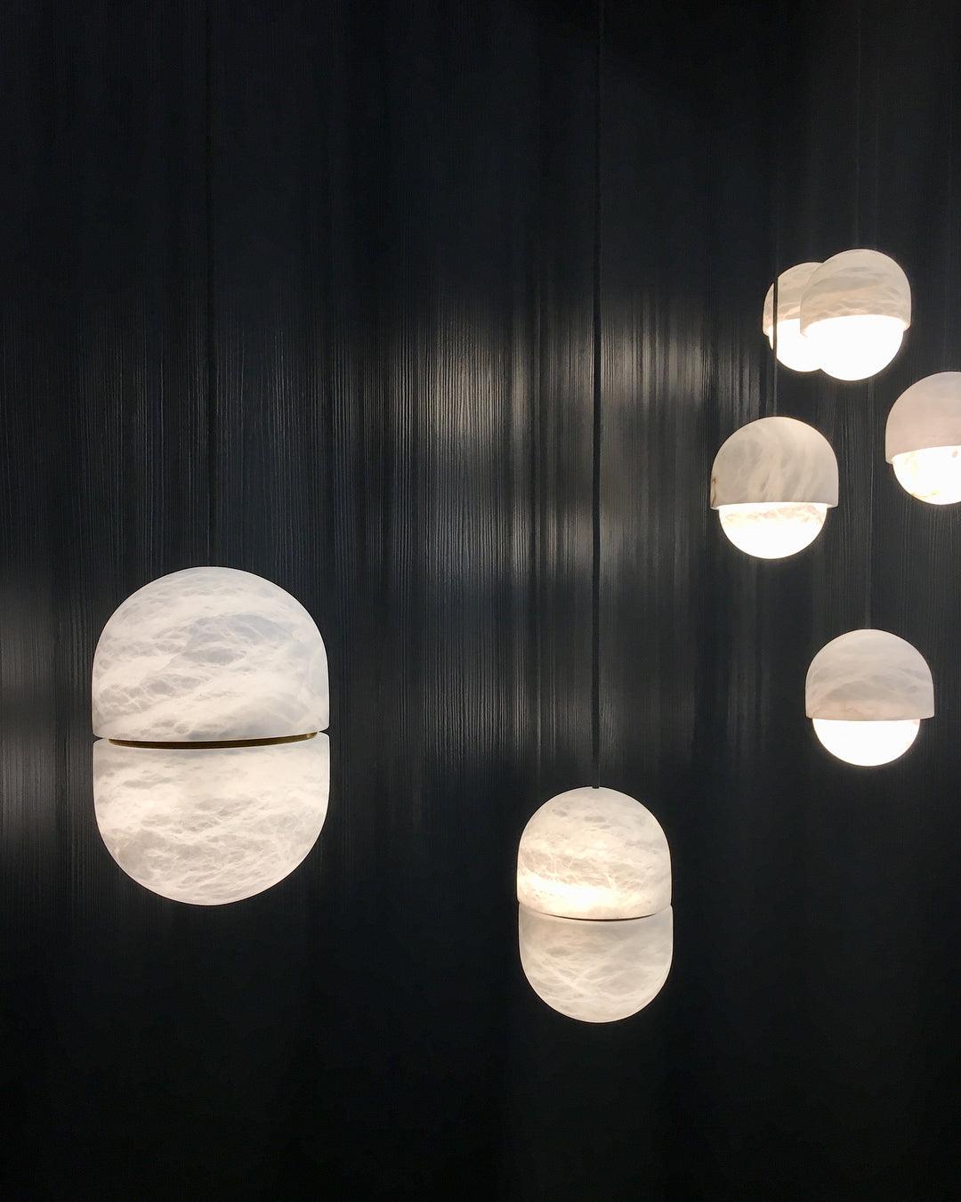 Lampa wisząca YUM Alabaster