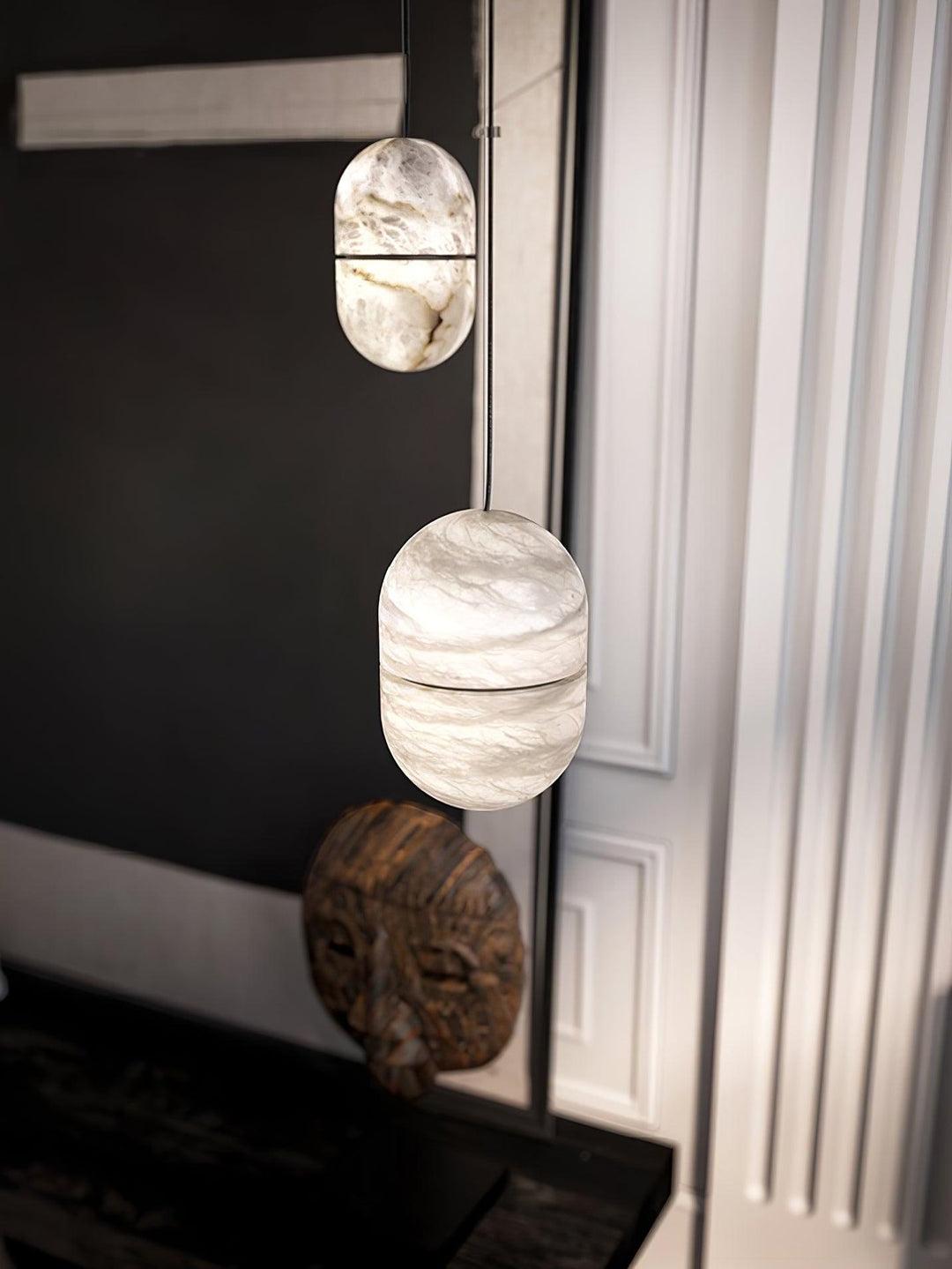Lampa wisząca YUM Alabaster