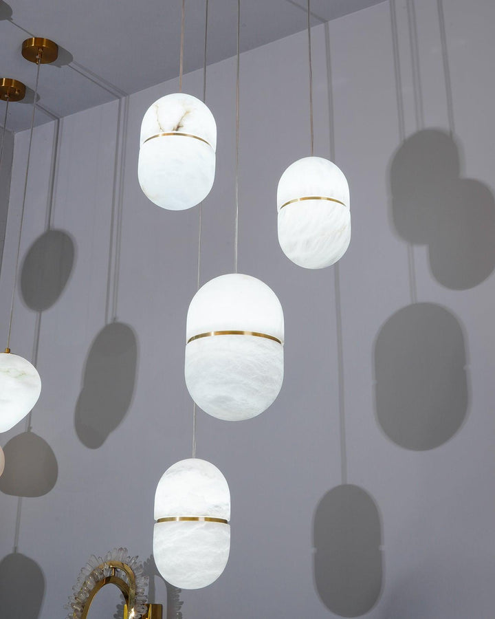 Lampa wisząca YUM Alabaster