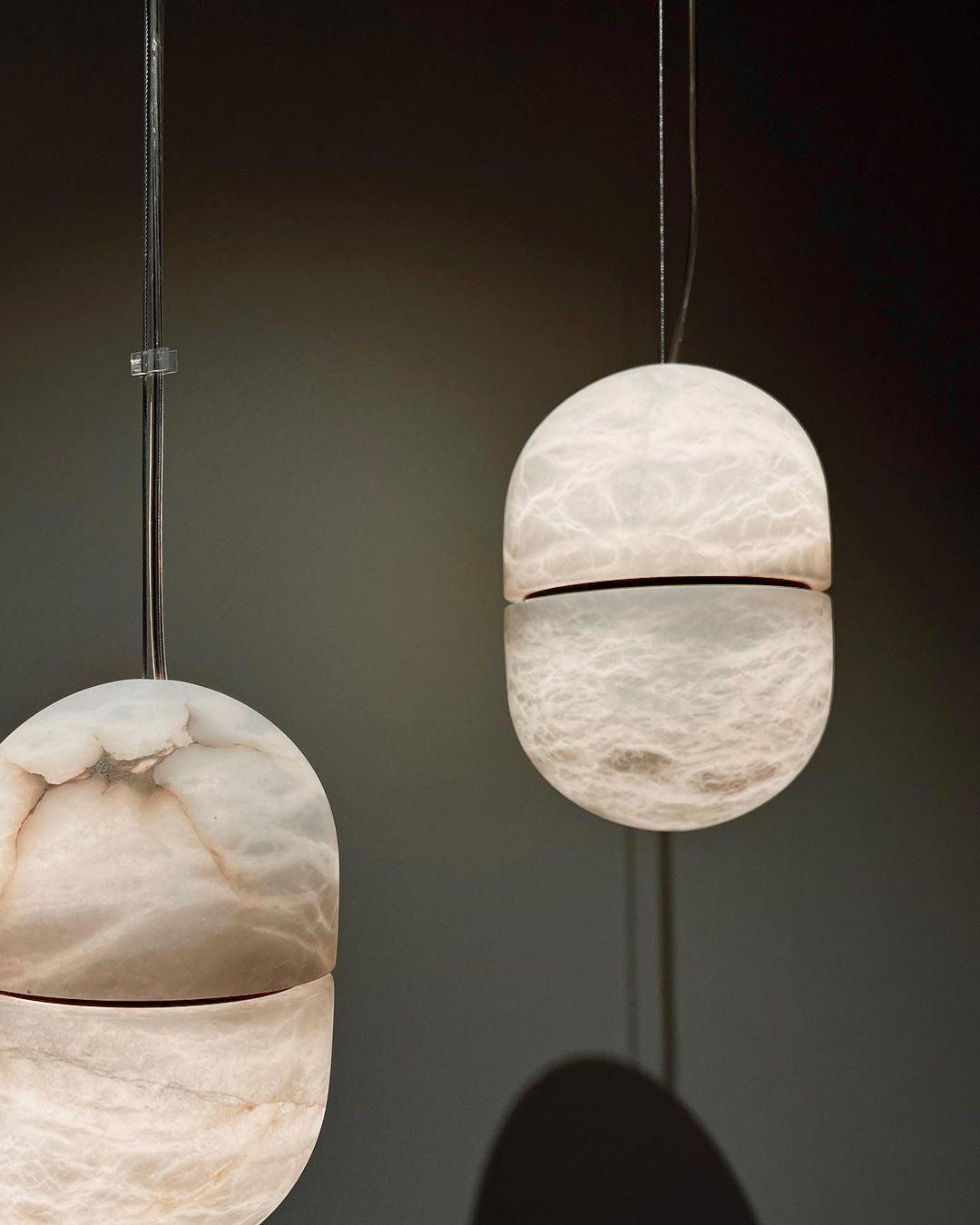 Lampa wisząca YUM Alabaster