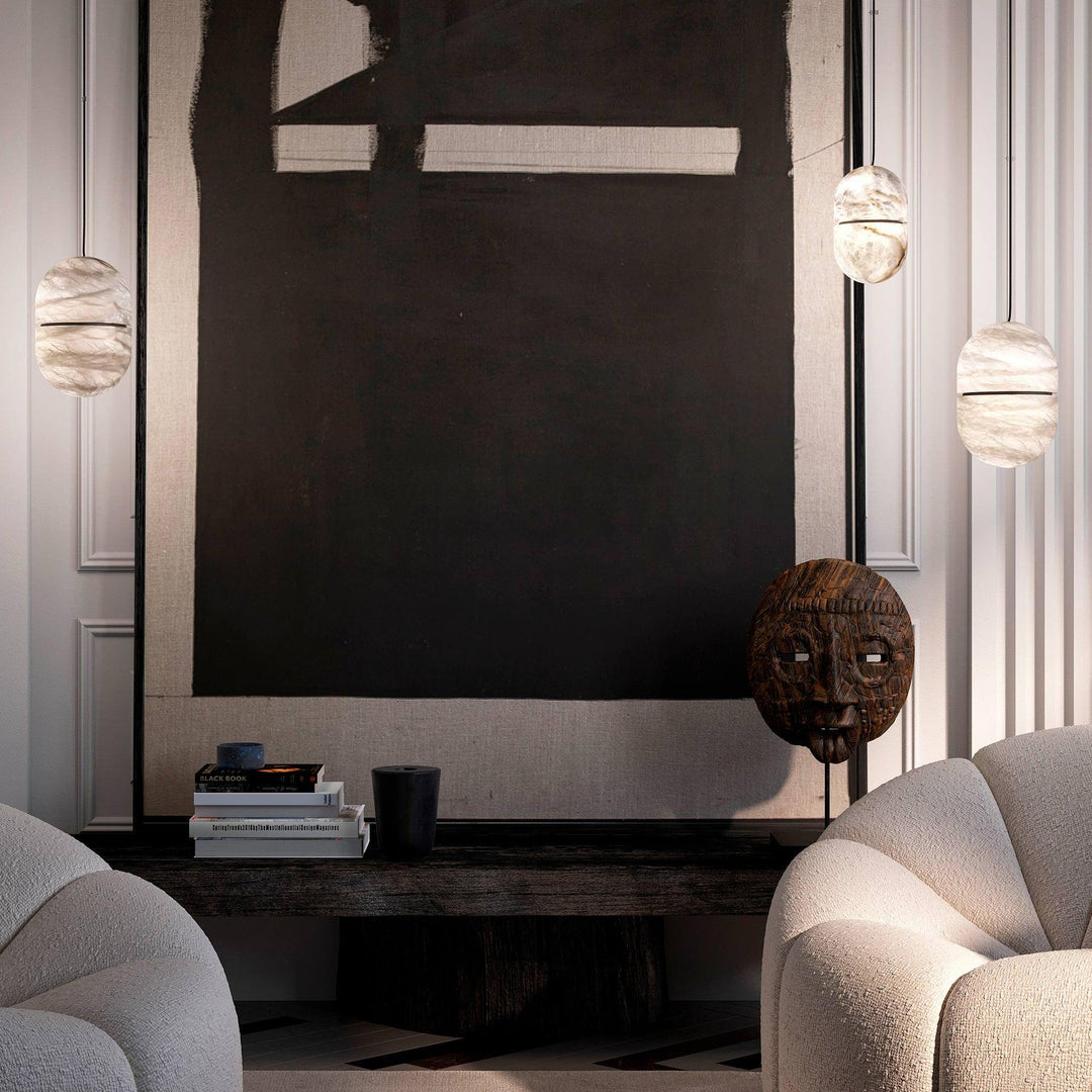 Lampa wisząca YUM Alabaster