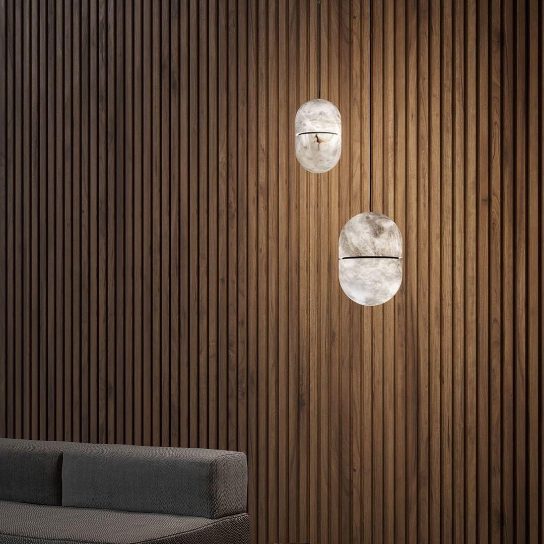Lampa wisząca YUM Alabaster