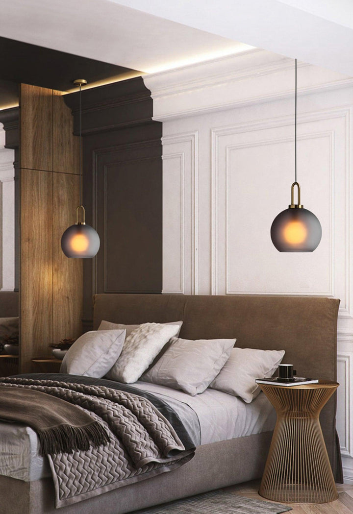 Szklana Lampa Wisząca