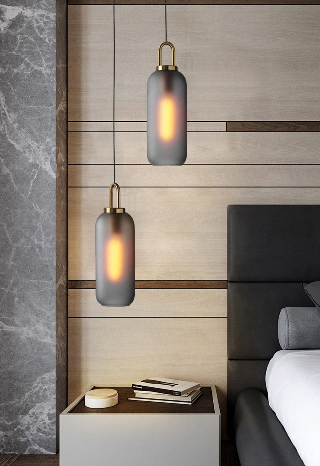 Szklana Lampa Wisząca