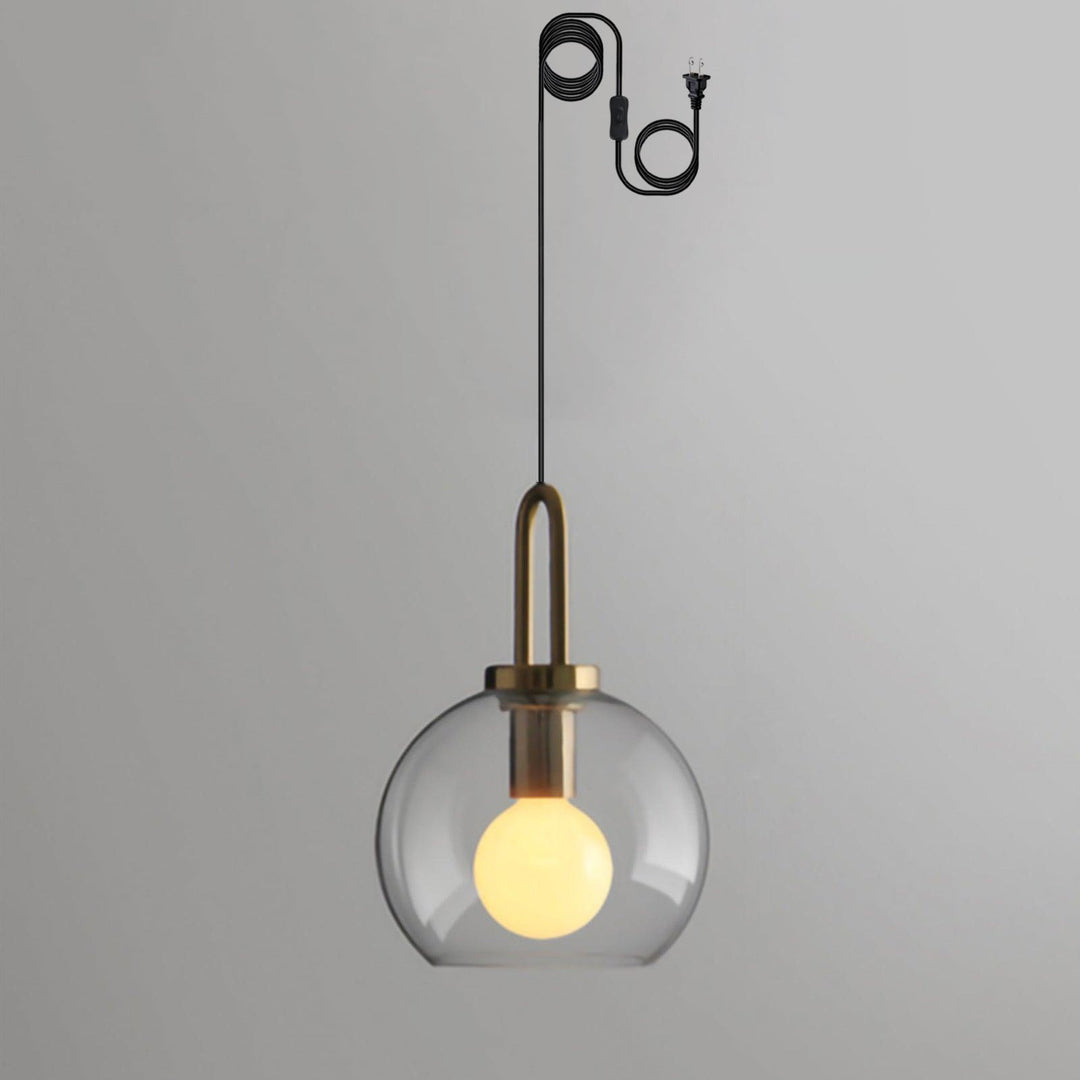 Szklana Lampa Wisząca