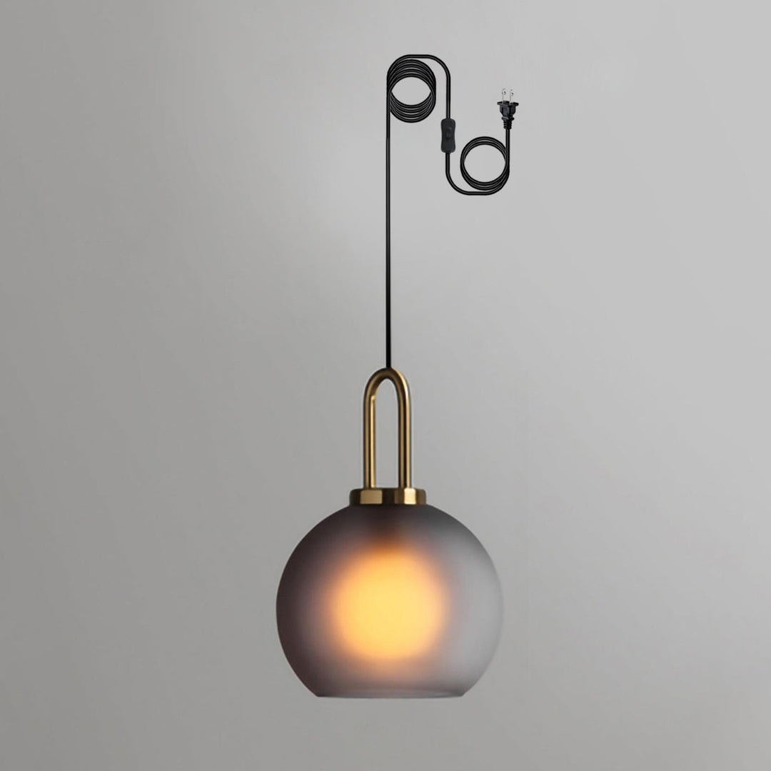 Szklana Lampa Wisząca