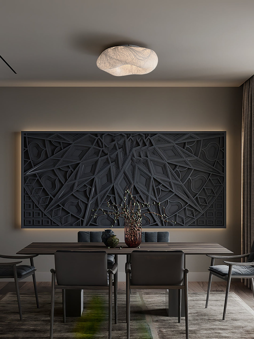 Lampa sufitowa Yunduo Silk