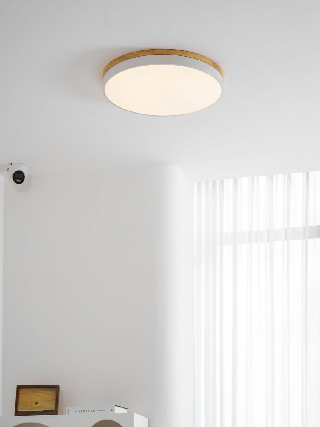 Lampa sufitowa Zara Circular Wood