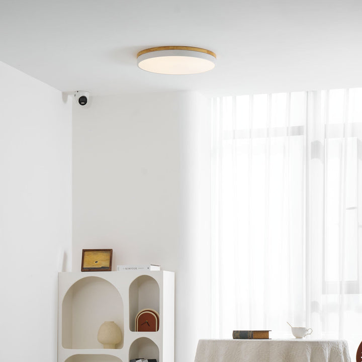 Lampa sufitowa Zara Circular Wood