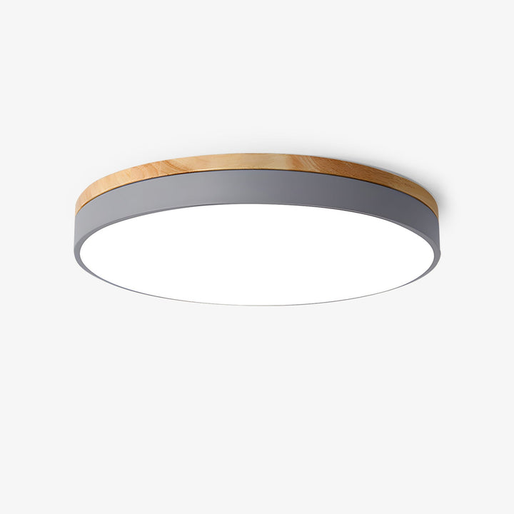 Lampa sufitowa Zara Circular Wood