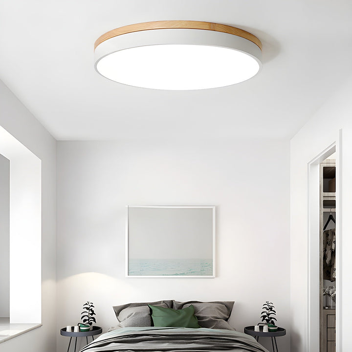 Lampa sufitowa Zara Circular Wood