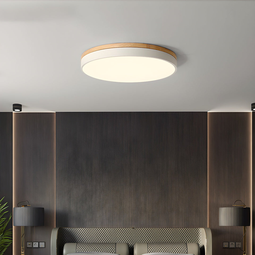 Lampa sufitowa Zara Circular Wood