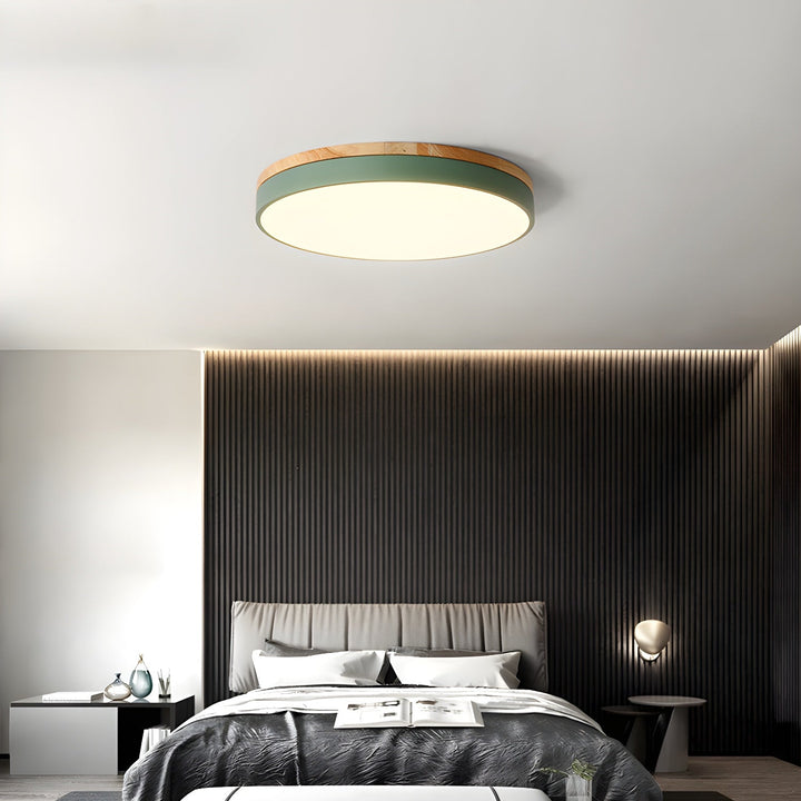 Lampa sufitowa Zara Circular Wood