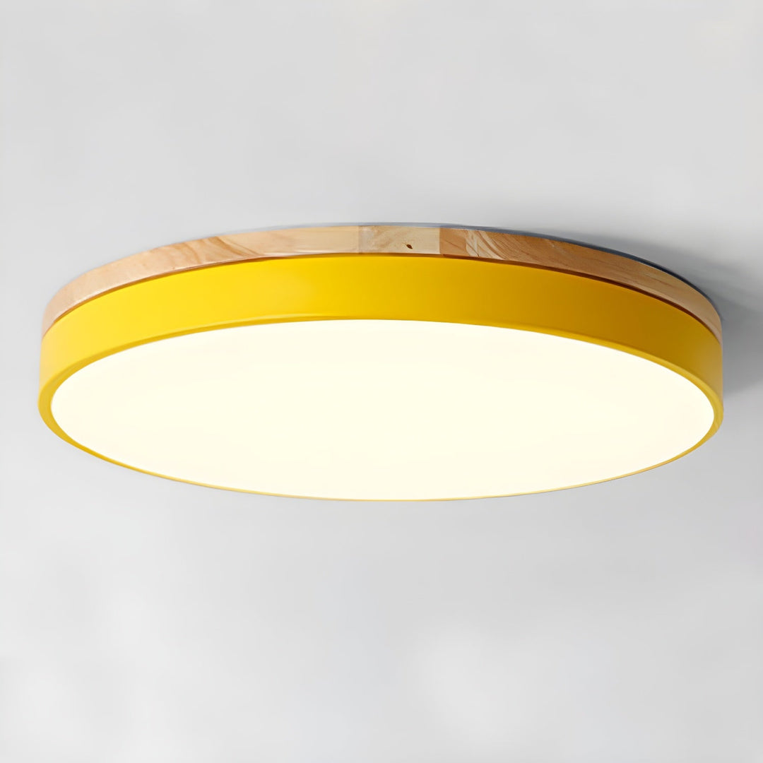 Lampa sufitowa Zara Circular Wood