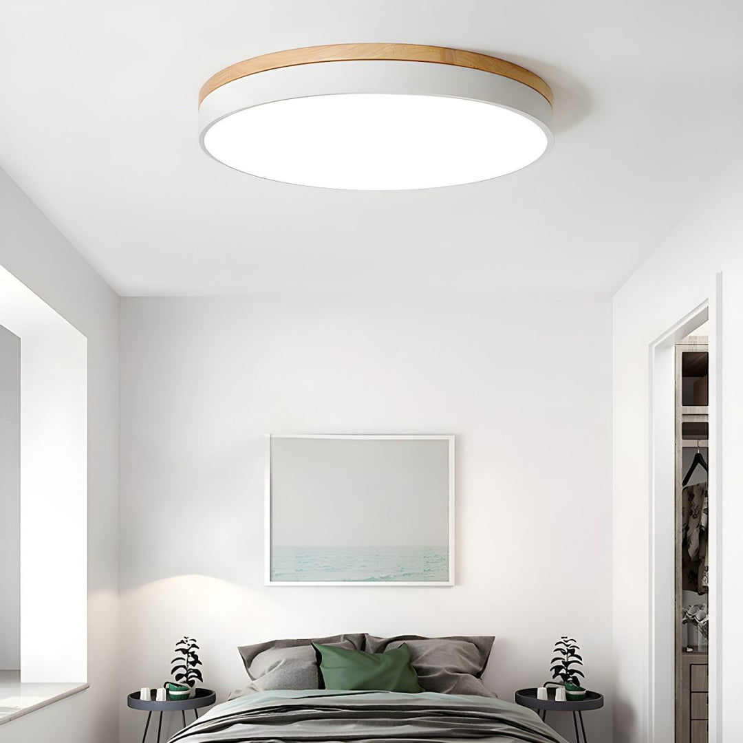 Lampa sufitowa Zara Circular Wood