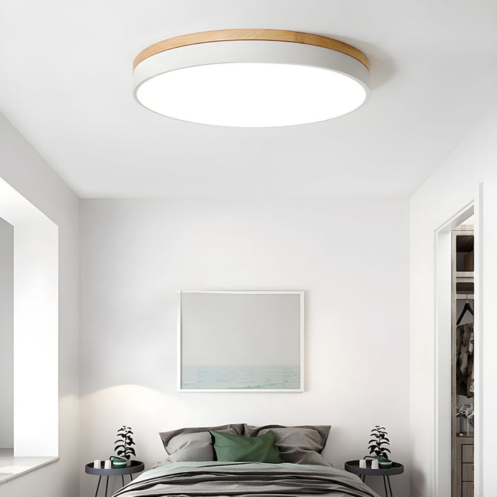Lampa sufitowa Zara Circular Wood
