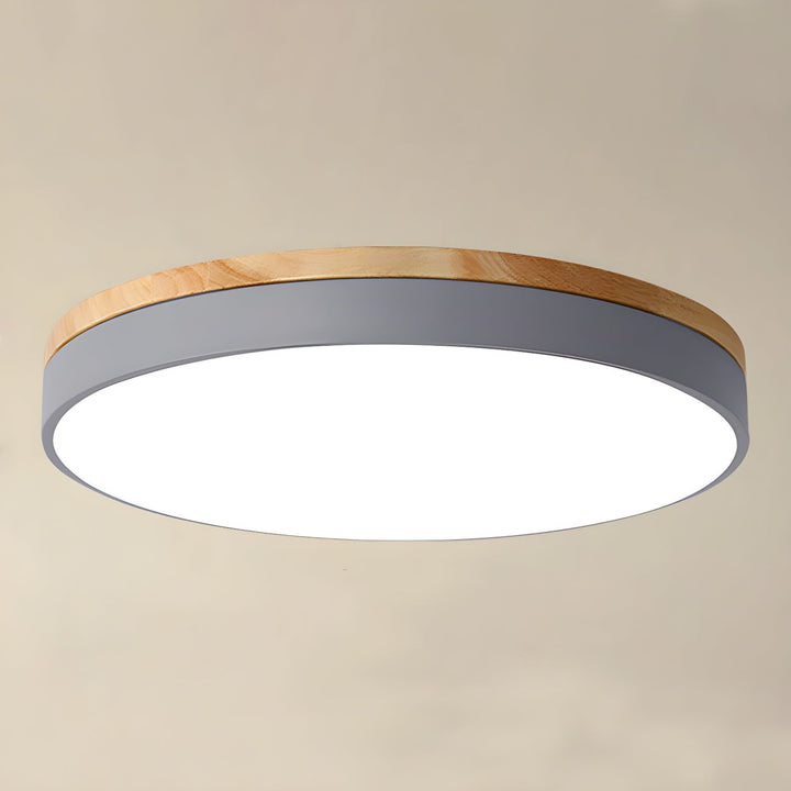 Lampa sufitowa Zara Circular Wood