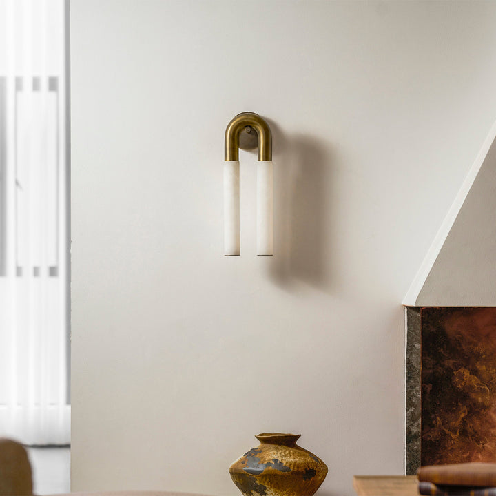 Kinkiet Arch Alabaster