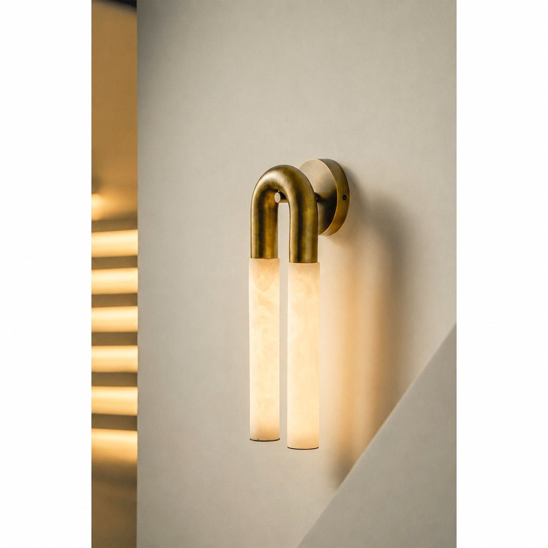 Kinkiet Arch Alabaster