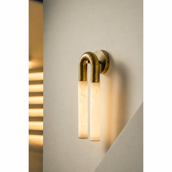 Kinkiet Arch Alabaster