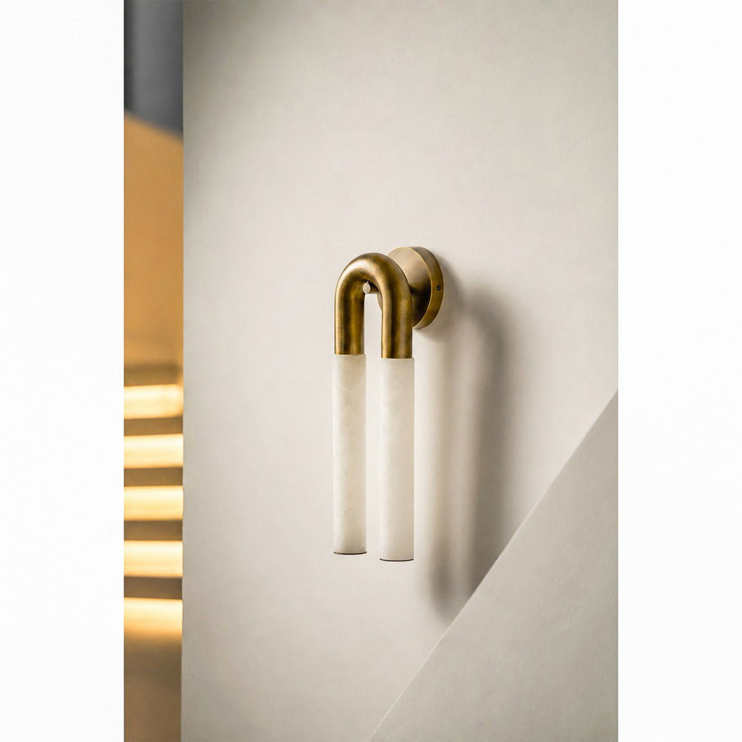 Kinkiet Arch Alabaster
