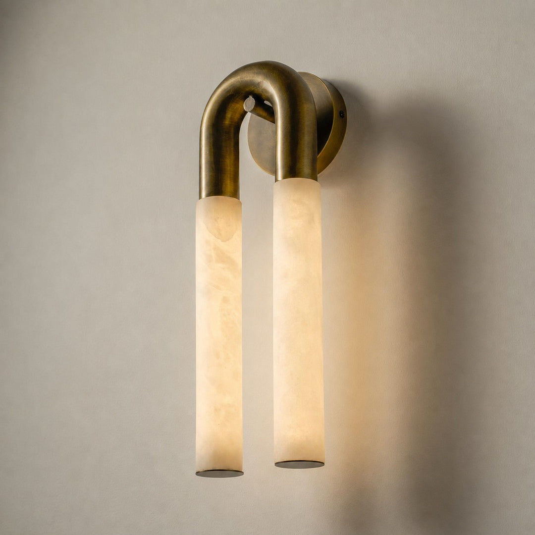 Kinkiet Arch Alabaster