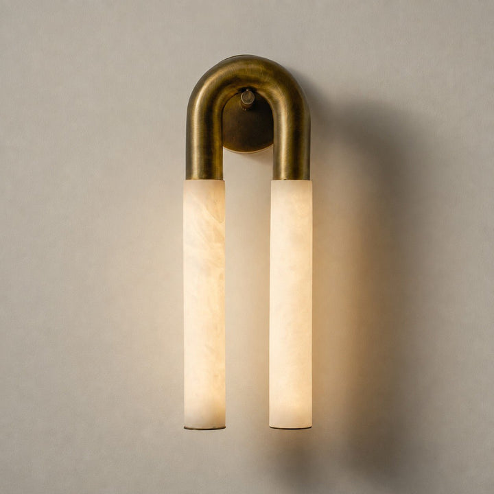 Kinkiet Arch Alabaster