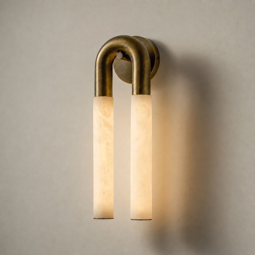 Kinkiet Arch Alabaster