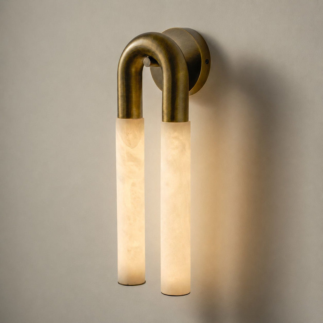 Kinkiet Arch Alabaster