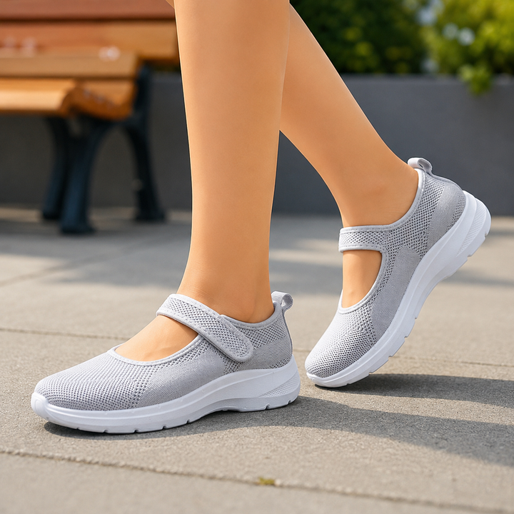 Elevana – Oddychające sneakersy z siateczki na regulowanym pasku