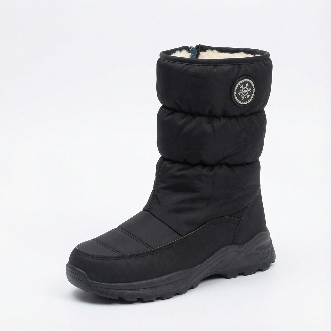 Warmstep - Damskie wodoodporne zimowe buty z futrem