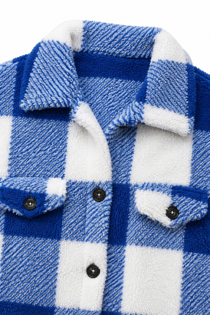 Wearbella – Koszula w kratę z guzikami z przodu