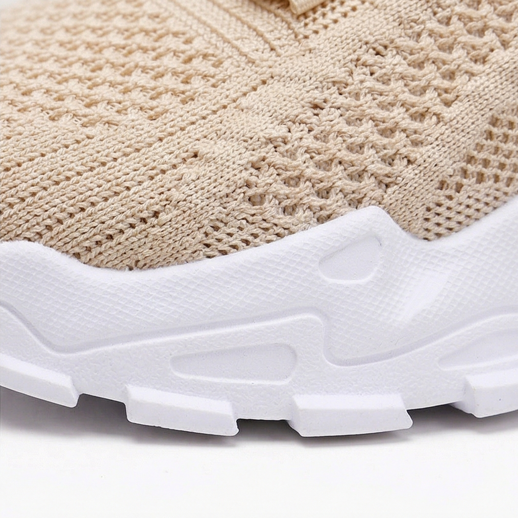 Aerloom – Damskie Oddychające Sneakersy Dzianinowe na Całodniowy Komfort