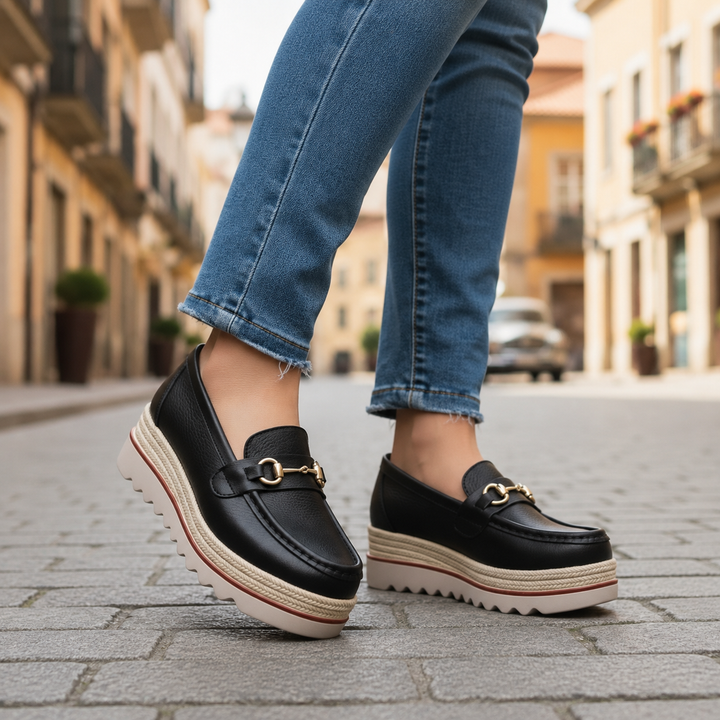 Clarelle – Mokasyny z klasą w stylu stali