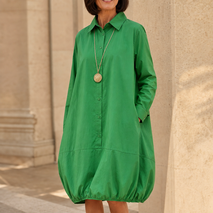 Wearbella – Sukienka koszulowa z guzikami z przodu