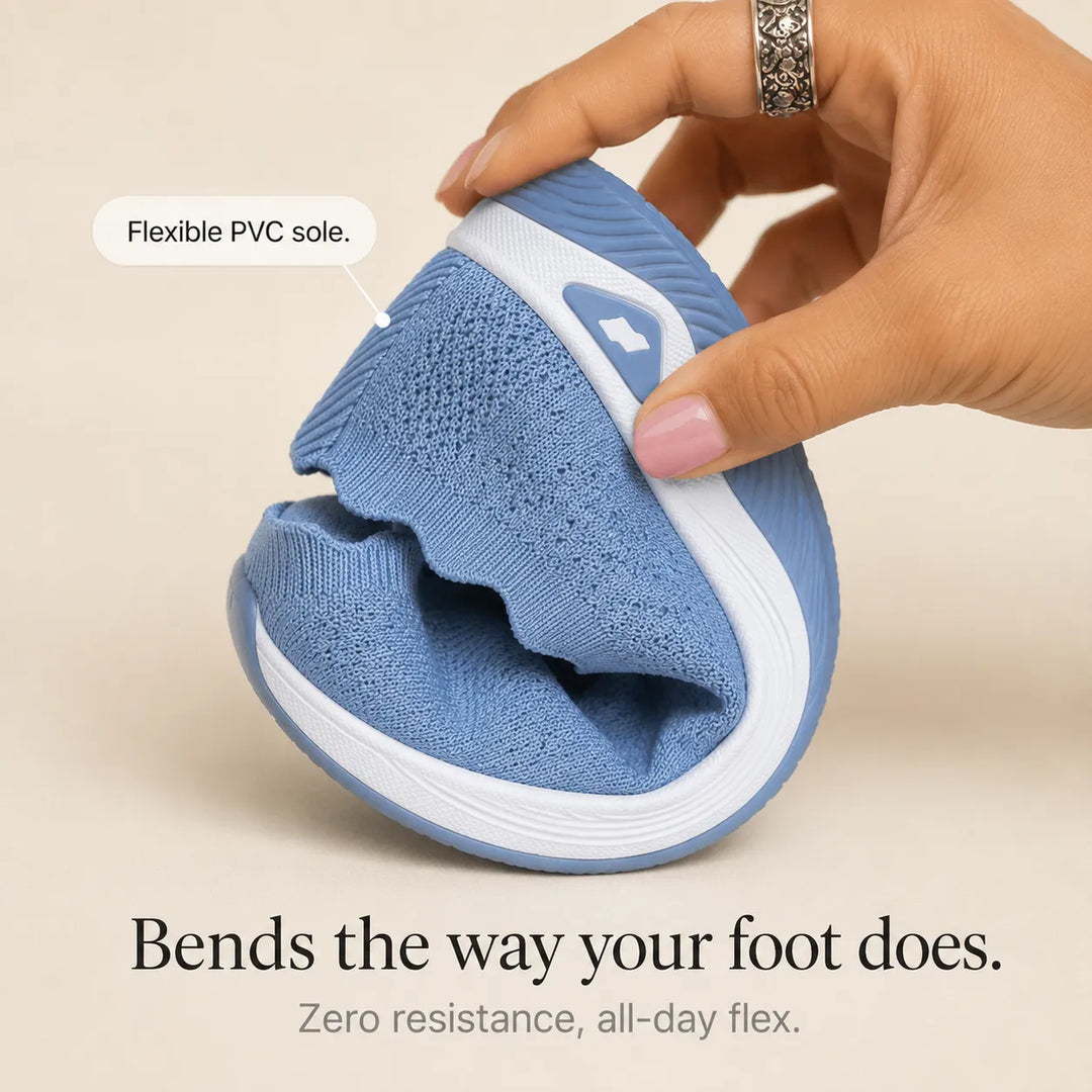 Wavella – Lekkie Buty Slip-On do Chodzenia dla Kobiet