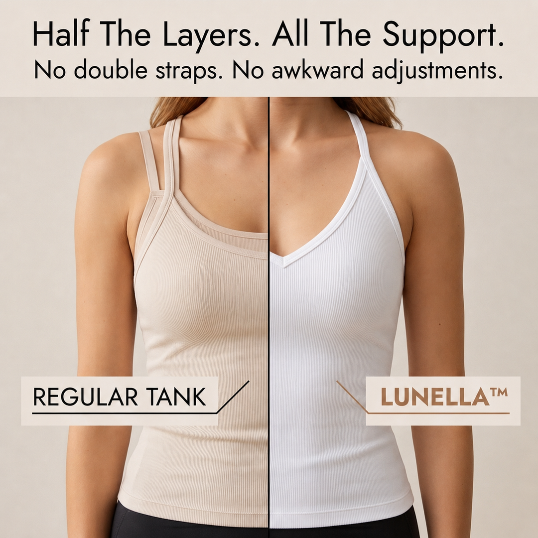 Lunella – Damska tank top z dekoltem w serek