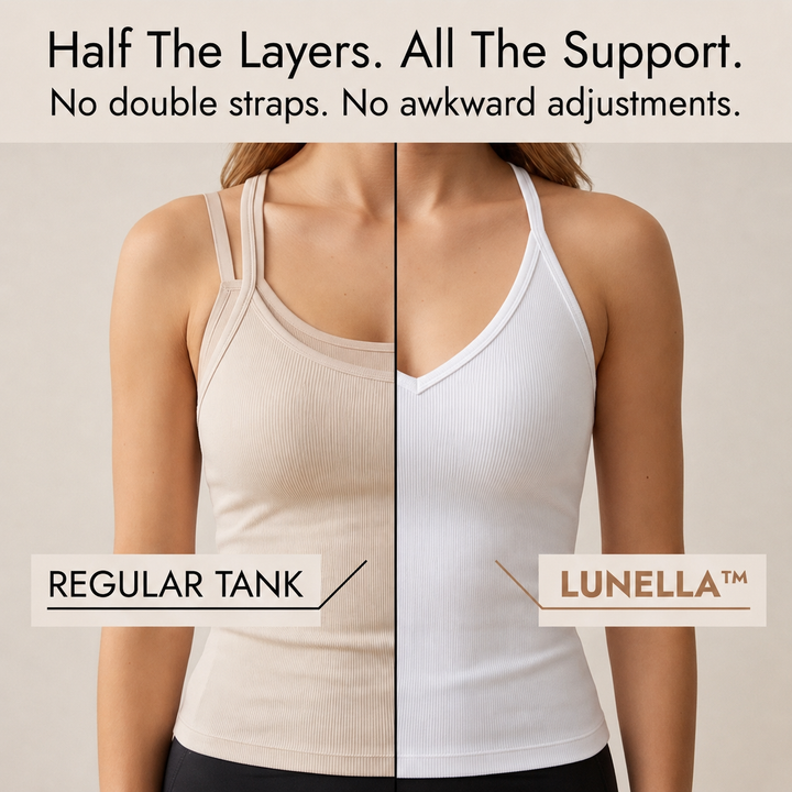 Lunella – Damska tank top z dekoltem w serek