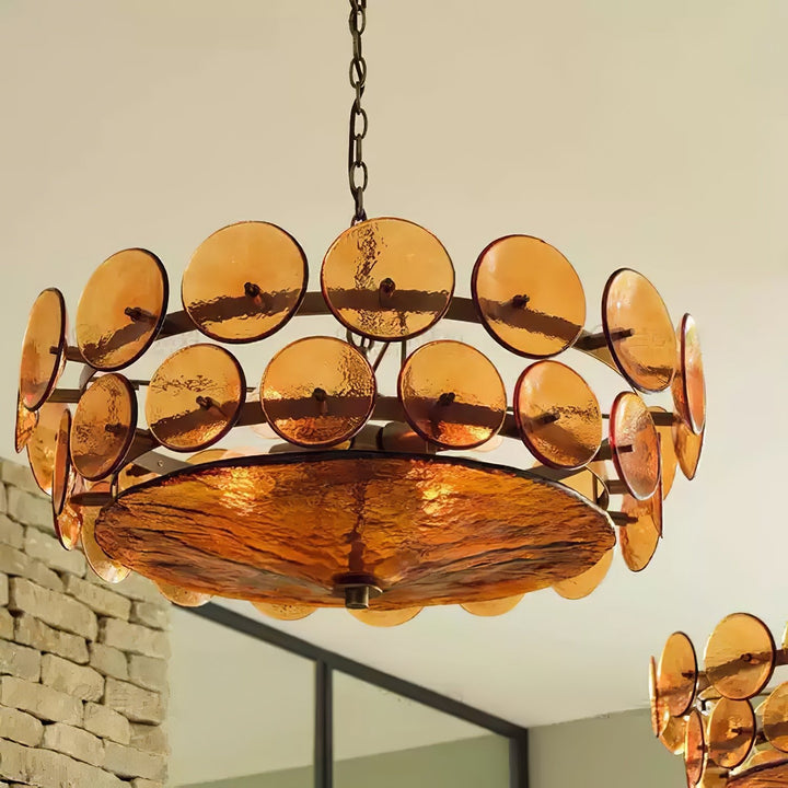 Żyrandol Solaris Disc Murano