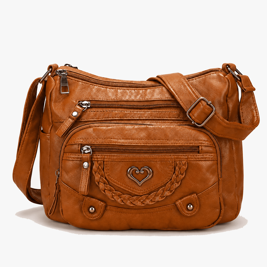 Veluna – Torba crossbody z wieloma kieszeniami do codziennego użytku