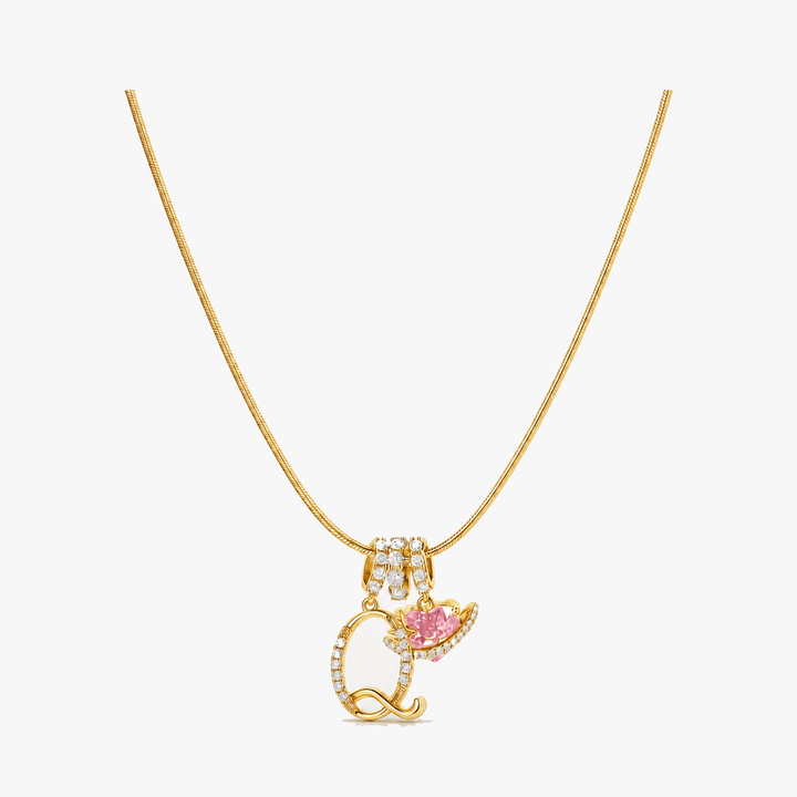 Levara – Spersonalizowany naszyjnik z inicjałem w kształcie serca