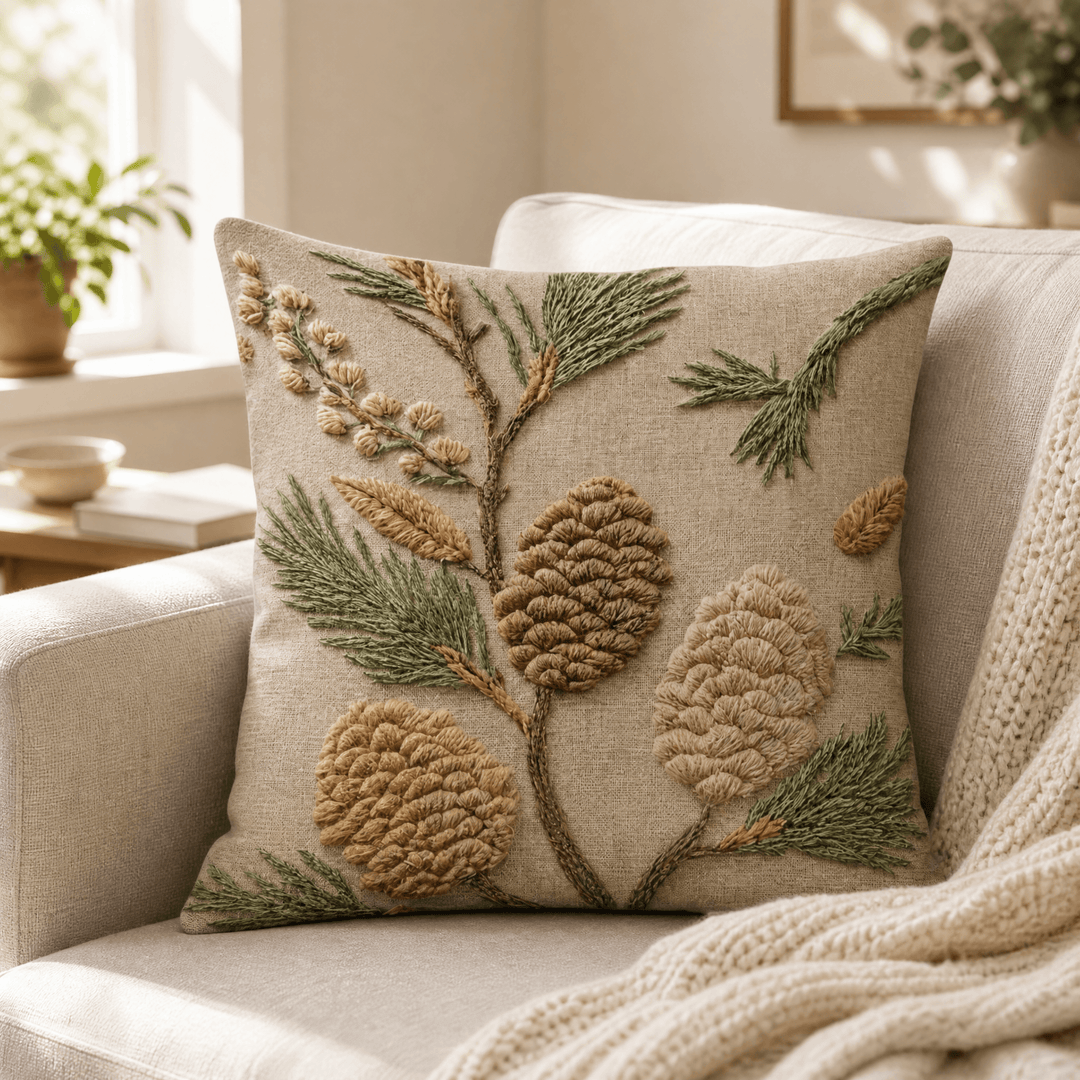 Bloomshire – Vintage Botaniczne Pokrowce na Poduszki