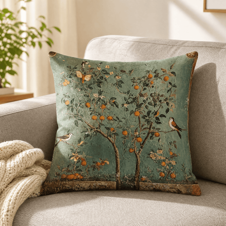 Bloomshire – Vintage Botaniczne Pokrowce na Poduszki