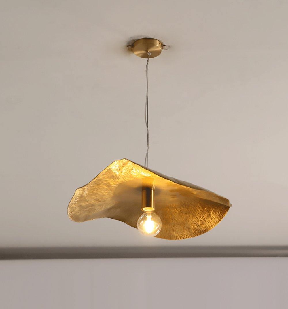 Wisząca lampa młotkowana