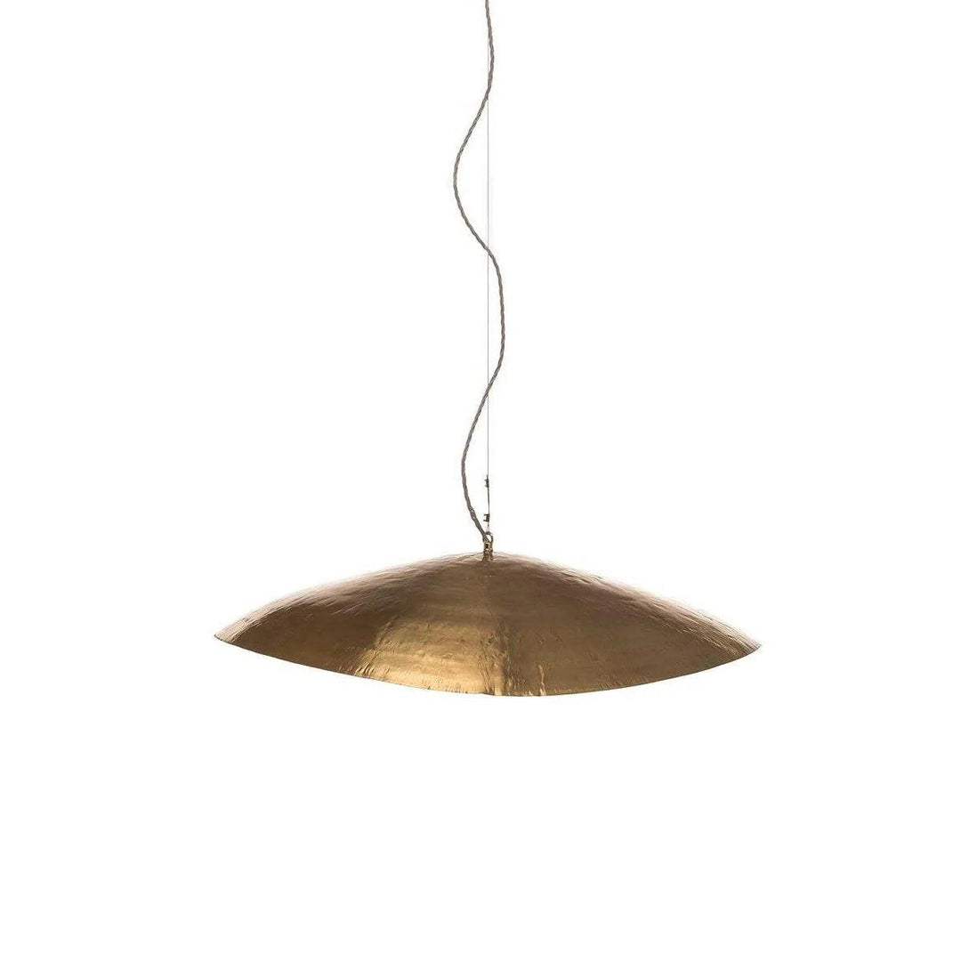 Wisząca lampa młotkowana
